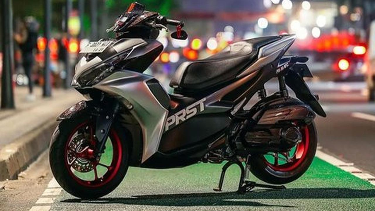10 Inspirasi Modifikasi Yamaha Aerox, Sporty Maksimal dan Jadi Favorit Anak Muda