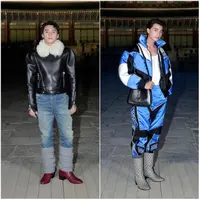 Selebritas Asia berkumpul di Istana Gyeongbokgung di jantung kota Seoul, termasuk bintang Thailand dan Vietnam Gulf Kanawut dan Sơn Tùng M-TP. [Foto: Instagram @gucci]