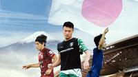 Ilustrasi - Kei Hirose, Sho Yamamoto, Taisei Marukawa (Bola.com/Adreanus Titus)
