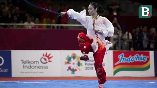 Wushu Putri Indonesia : Lindswell Kwok