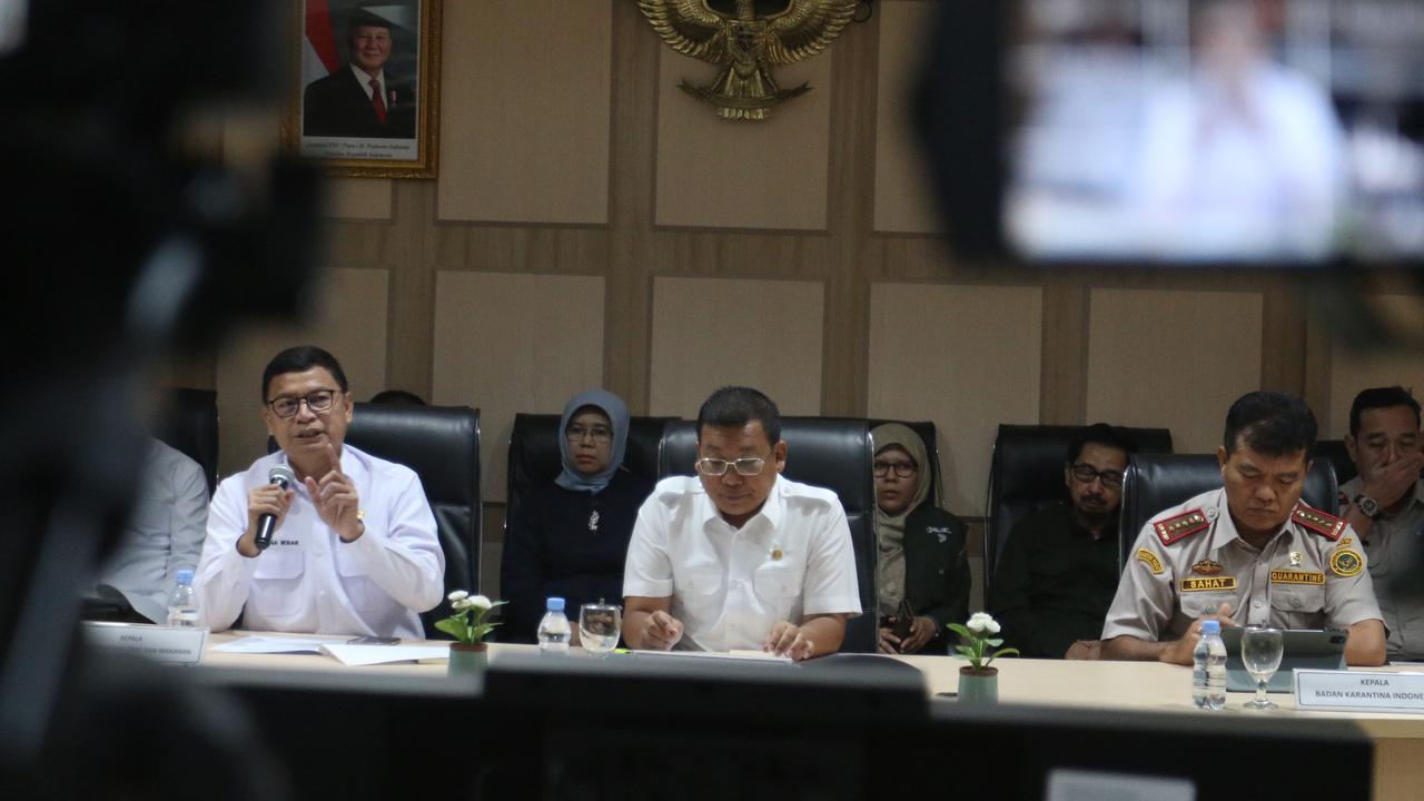 BPOM dan Bapanas konpres soal anggur shine muscat