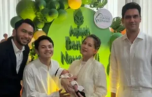 Adhisty Zara Gelar Aqiqah Anak Pertama, Benjiro Nayel Ali Didoakan Jadi Anak Saleh