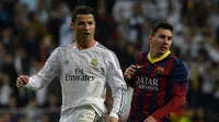 Messi - Ronaldo (AFP PHOTO/ GERARD JULIEN)