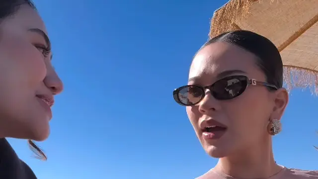 Pesona Bumil Cantik Alyssa Daguise Kondangan di Maroko, Andalkan Sleek Hair Do untuk Tampilan Ready to Go