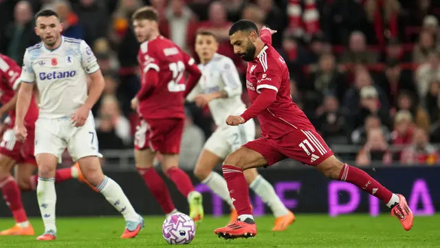 Foto: Mohamed Salah Ukir Rekor Baru Sekaligus Perbaiki Catatan Liverpool di Liga Inggris