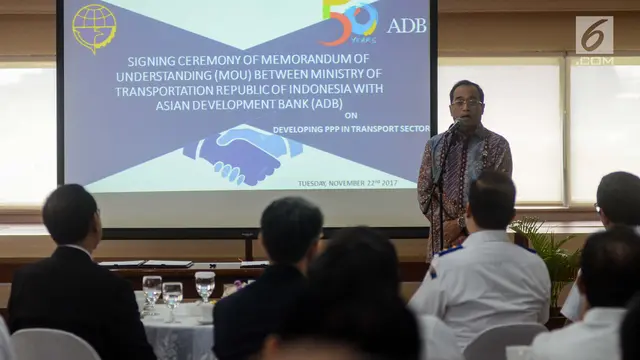 Kemenhub Jalin Kerjasama Dengan Asian Development Bank