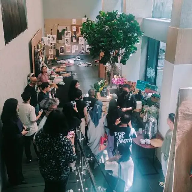 Pembukaan Pameran Pop Up Martket karya Alumni Seni Rupa ITB di Forme Gallery, Jakarta Selatan