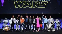 Belakangan ini, panel Star Wars: The Force Awakens di ajang Comic-Con San Diego memamerkan video cuplikan di balik layar pembuatan filmnya. (Foto: moviepilot.com)