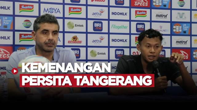 Berita Video, Persita Tangerang berhasil kalahkan Persija Jakarta 1-0 lewat gol tunggal Esal Sahrul di Indomilk Arena, Tangerang pada Sabtu (22/7/2023).