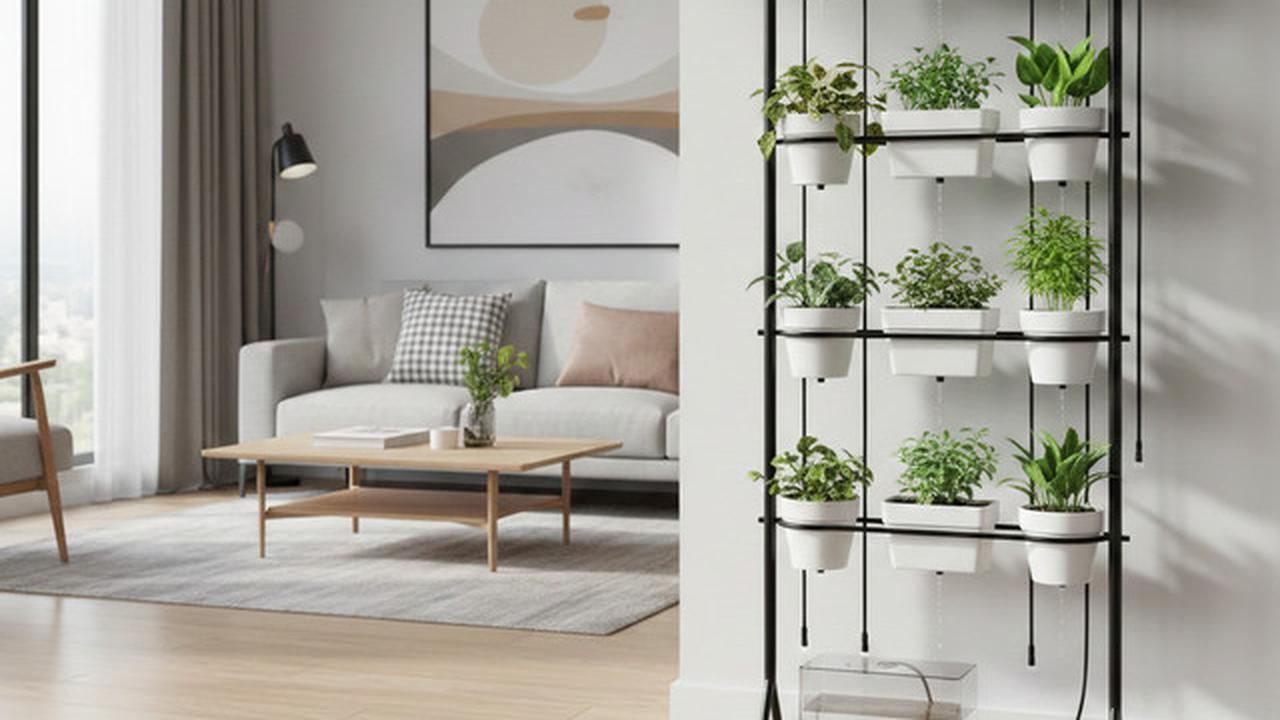 7 Ide Kebun Mini Indoor dengan Pengairan Otomatis, Cocok untuk Rumah Minimalis