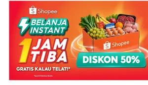 Shopee Luncurkan Belanja Instant 1 Jam Tiba, untuk Penuhi Kebutuhan Harian Pengguna