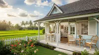 8 Model Rumah Kecil Ala American Farm, Modelnya Antik dan Bikin Nyaman