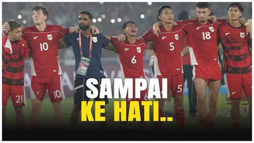  Beckham Putra Menangis Nyanyikan Tanah Air Setelah Kemenangan Dramatis Timnas Indonesia