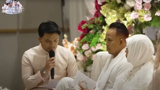 Thariq Halilintar dan Aaliyah Massaid