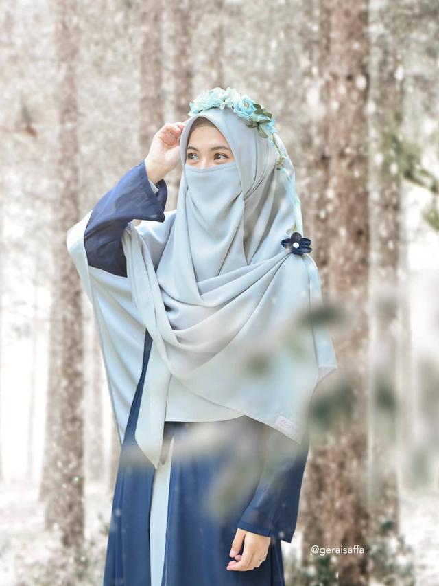 5 Potret Alyssa Soebandono Pakai Cadar, Tuai Banyak Pujian