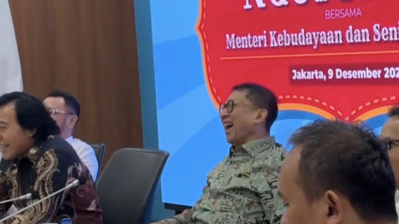 fadli zon diskusi dengan komedian