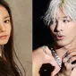 Min Hyo Rin, kekasih Taeyang terlihat di barisan penonton konser BigBang Sydney, Australia.