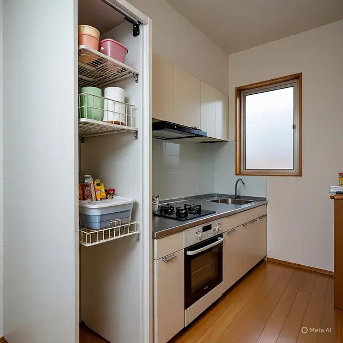 9 Inspirasi Dapur Rumah Lahan Sempit Pakai Rak Besi Multifungsi, Solusi Cerdas Hemat Ruang