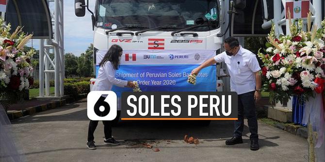 VIDEO: Wow, Peruri Cetak Uang Kertas Soles Peru