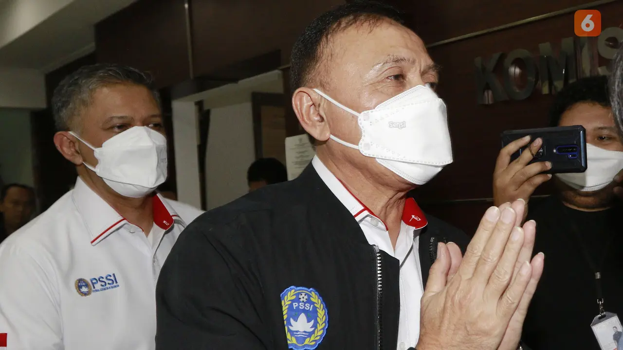 Foto: Hindari Wartawan, Ketua Umum PSSI Mochamad Iriawan Penuhi Panggilan Komnas HAM Terkait Tragedi Kanjuruhan