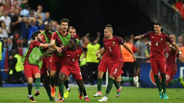 Gol tunggal Eder berhasil bawa Portugal cetak sejarah dengan menjuarai Piala Eropa untuk yang pertama kalinya.