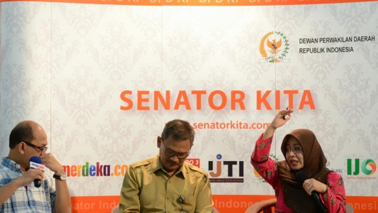 Diskusi Senator Kita bahas sikap pemerintah tangani bencana asap