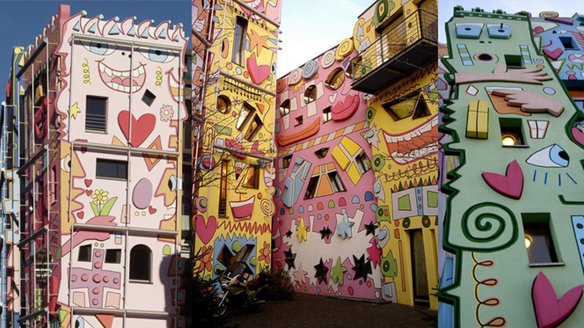 'Rizzi House' Gedung dengan Desain Penuh Kebahagiaan