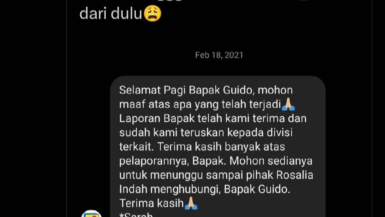 Salah satu warganet yang mengaku pernah kehilangan gadget saat menumpangi bus Rosalia Indah