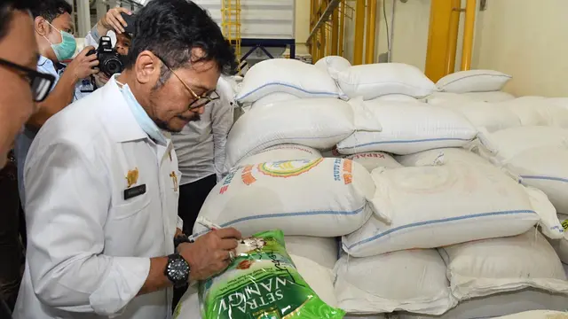 Sidak Ketersediaan Pangan, Mentan SYL Pastikan Stok Bahan Pangan Aman