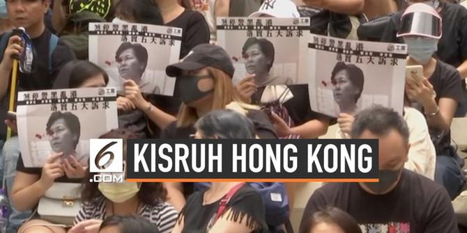 VIDEO: Terus Diprotes, Pemimpin Hong Kong Tidak Akan Mundur