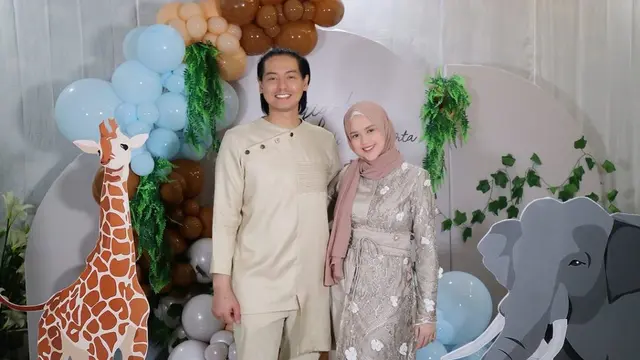 7 Potret Akikah Shaquille Kaili Anak Cut Meyriska, Bertema Kebun Binatang