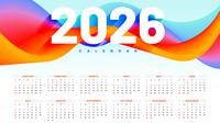 Ilustrasi kalender 2026. (Image by Freepik)