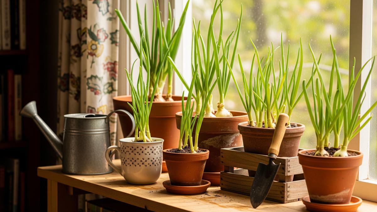 Trik Menanam Daun Bawang dari Bonggol, Panen Berulang Tanpa Perlu Lahan Luas