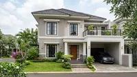 10 Warna Cat Rumah 2 Lantai yang Terlihat Elegan dan Bikin Fasad Makin Menawan