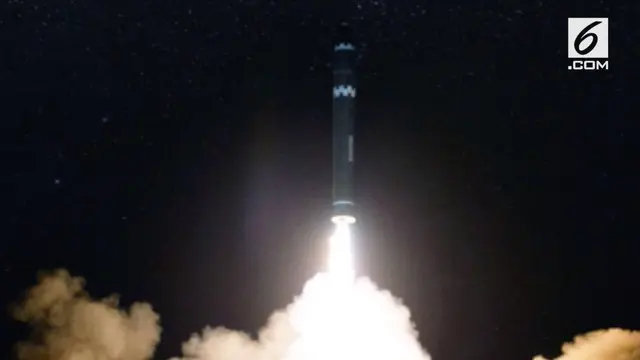 Korea Utara merilis foto-foto uji coba rudal balistik yang baru mereka buat.