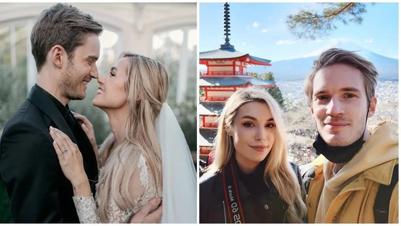 YouTuber Pewdiepie Menikah, Ini 7 Momen Kebersamaan Dengan Istri Setelah 8 Tahun Pacaran