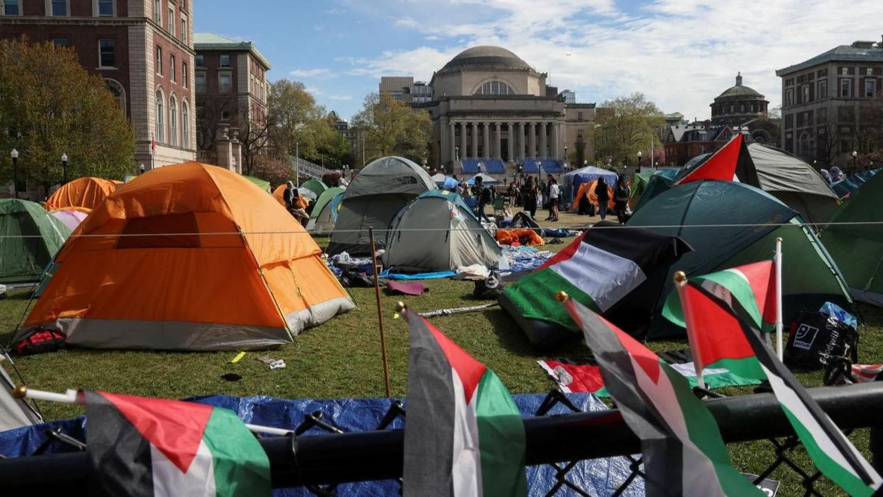 FOTO: Penampakan Perkemahan Massa Pro-Palestina yang Meluas Bermunculan di Kampus-Kampus Ternama Amerika Serikat