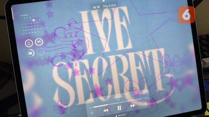 Motion on Lock Screen di Apple Music. (Liputan6.com/ Yuslianson)