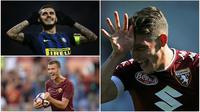Pencetak gol terbanyak Serie A 2016-2017 hingga pekan ke-13 dipimpin oleh penyerang Torino, Andrea Belotti.