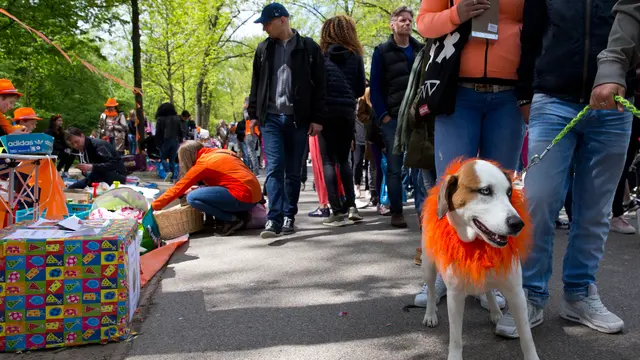 King's Day di Belanda