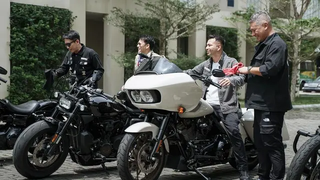 Raffi Ahmad Motoran Bareng The Dudas