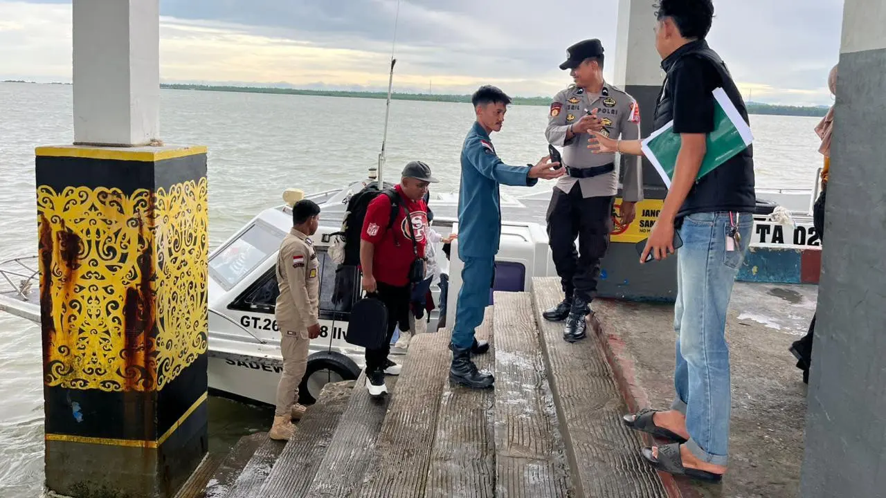 Menjelang Hari Raya Idulfitri 1447 Hijriah, aktivitas arus mudik di wilayah perbatasan Pulau Sebatik menunjukkan peningkatan signifikan (Istimewa)