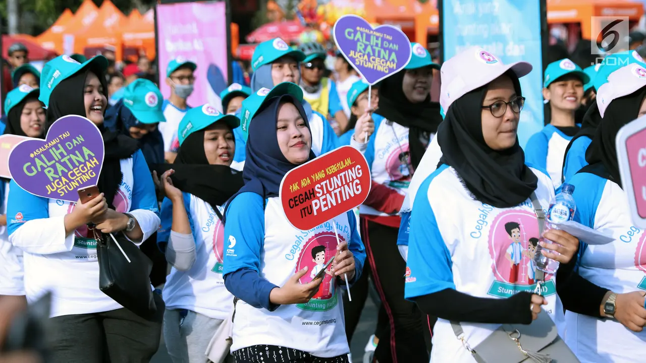 Ratusan Orang Ikuti Kampanye Cegah Stunting