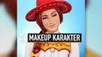 Seorang penata rias bernama Annie Thomas bertransformasi menjadi berbagai karakter kartun di film Toy Story 4. Berikut potret-potretnya!