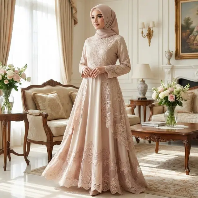 Model Gamis Kebanggan Mertua untuk Lebaran 2026
