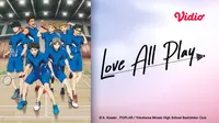 Serial anime terbaru Love All Play dapat disaksikan di layanan streaming Vidio. (Dok. Vidio)