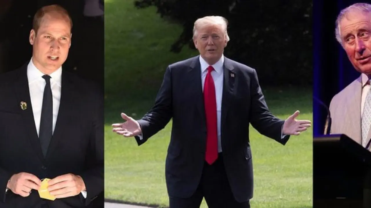 Pangeran William & Charles enggan temui Donald Trump. (AFP)