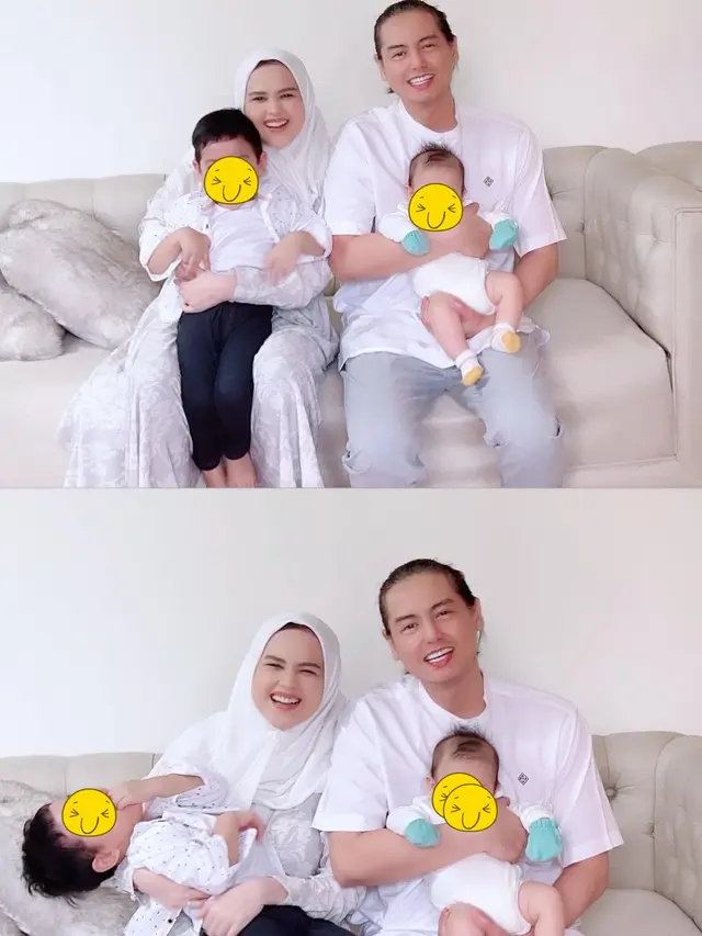 Penjarakan Babysitter ke Polisi, Ini 6 Potret Roger dan Cut Meyriska Asuh Anak Sendiri