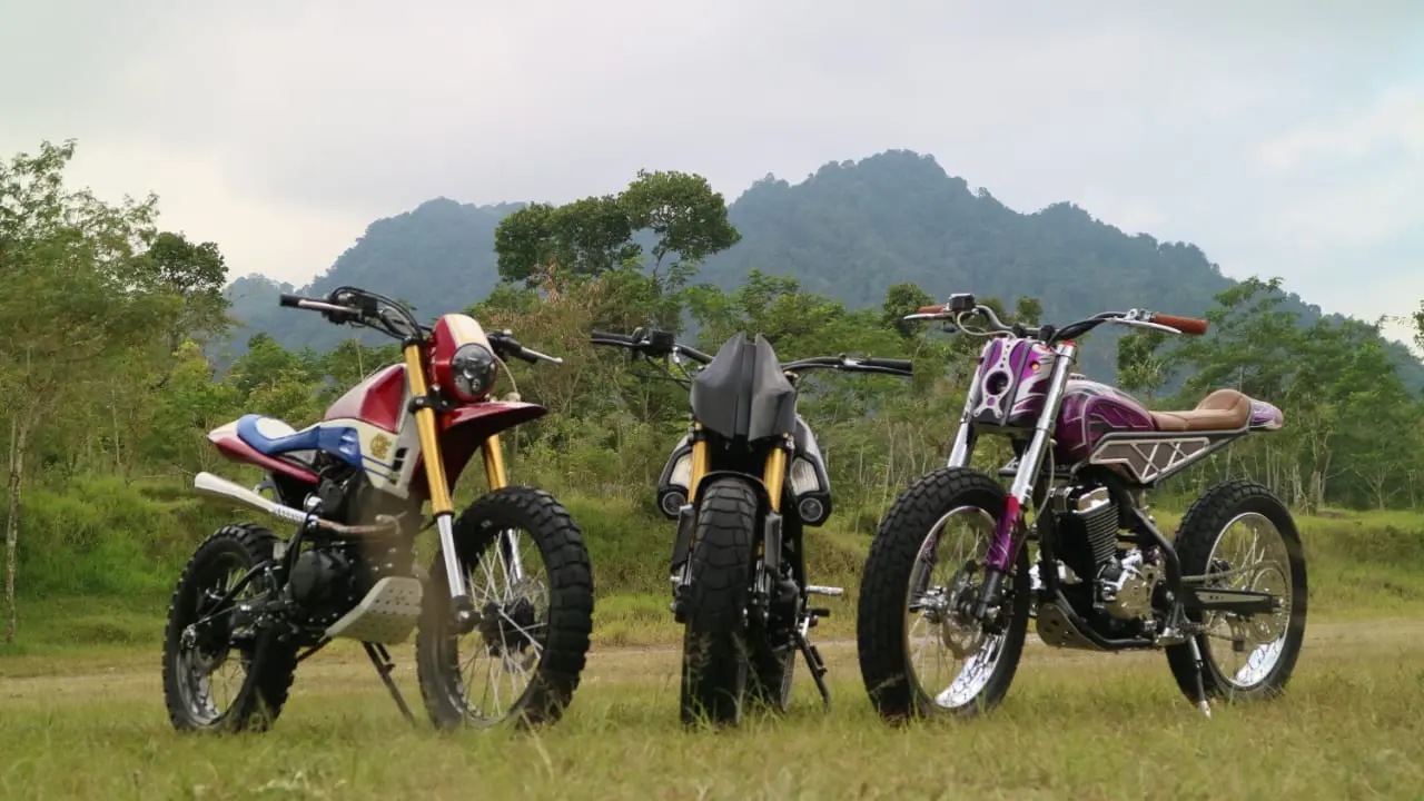 Modifikasi ekstrem Honda CRF150L