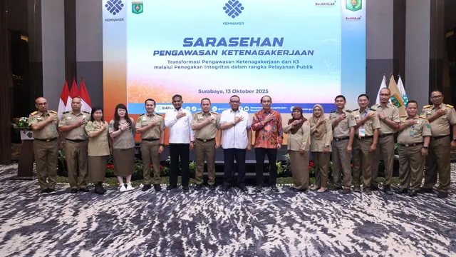 Dorong Transformasi dan Integritas, Wamenaker Afriyansyah Tekankan Peran Strategis Pengawas Ketenagakerjaan